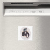 Heroisch-schottischer Terrier Magnet (In Situ (Geschirrspüler))