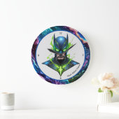 "heroische Energieabsorptionstechnologie" Große Wanduhr (Zuhause)