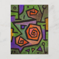 Heroische Rose Abstrakt von Paul Klee