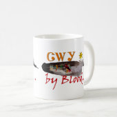 Herokee nach Blut Kaffeetasse (VorderseiteRechts)