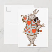 Herold Kaninchen Postkarte (Vorne/Hinten)