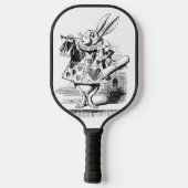Herold Weißen Hasen Pickleball Schläger (Rückseite)