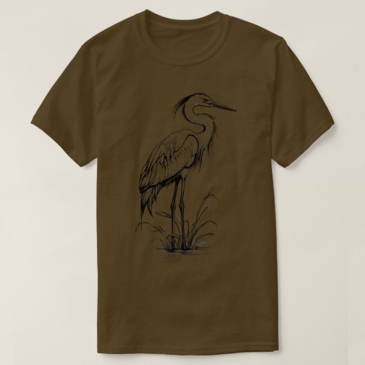 Heron 11 T-Shirt (Design vorne)