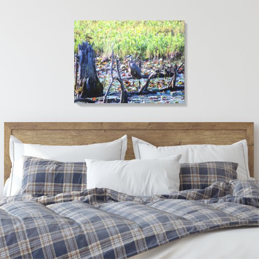 Heron 6467 leinwanddruck (Insitu (Schlafzimmer))