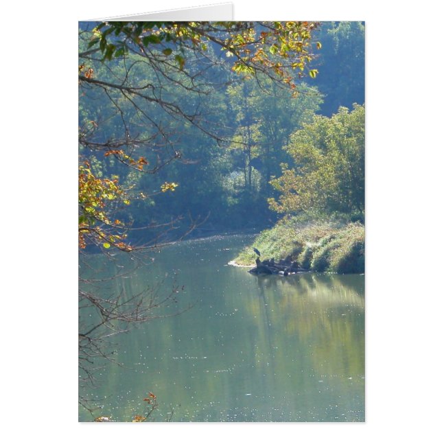 Heron am Fluss (Vorne)