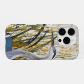 Heron Art - Im Unfall iPhone Hülle (Rückseite (Horizontal))