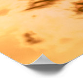 Heron at Sunset - James River - Art Poster (Ecke)