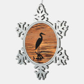 Heron bei Sunset Ornament (Rechts)