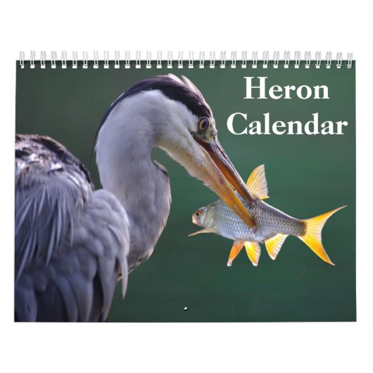 Heron Bird 2025 Kalender (Titelbild)