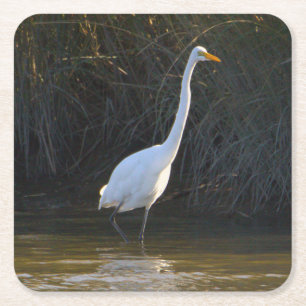 Heron Bird Foto Untersetzer