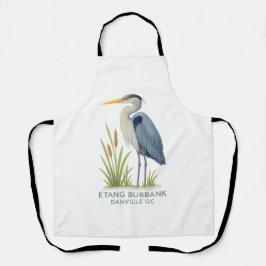 Héron bleu – Étang Burbank Danville QC | Design na Schürze