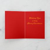 Heron Christmas Cards Feiertagskarte (Innenseite)