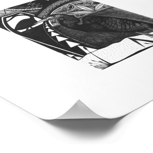 Heron Clan Poster (Ecke)