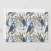 Heron Einladung (Rückseite)