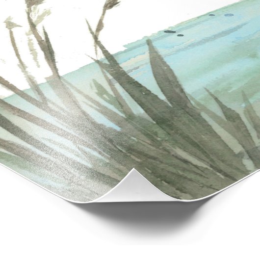 Heron Fotodruck (Ecke)