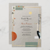 Heron Frame Einladung (Vorne/Hinten)