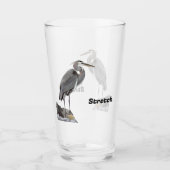 Heron Glas (Vorderseite)