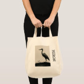 Heron Grocery Tote Bag Tragetasche (Vorderseite (Produkt))
