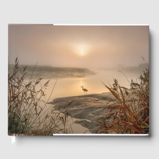 Heron Heaven - Landschaft am See Gästebuch (Vorderseite)