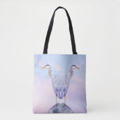 Heron im modernen Stil Tasche (Vorderseite)
