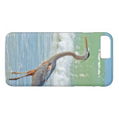 Heron im Ozeansurfen Case-Mate iPhone Hülle (Rückseite (Horizontal))