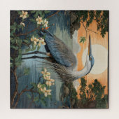 Heron in Pond Puzzle (Horizontal)