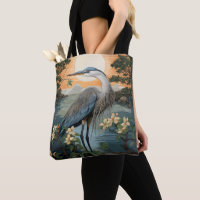 Heron in Pond