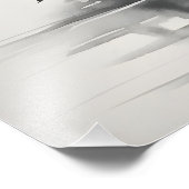 Heron Ink Painting Fotodruck (Ecke)