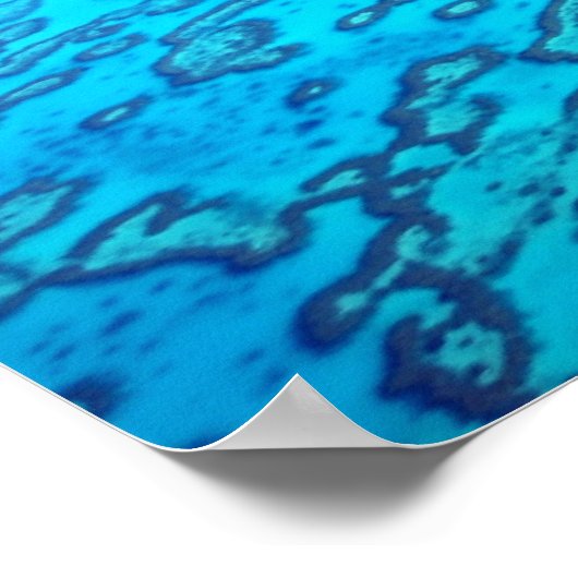 Heron Island Reef Poster (Ecke)