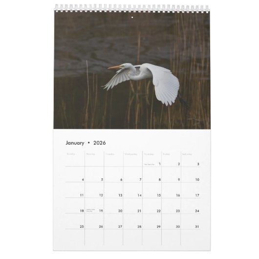 Heron-Kalender 2025 Kalender (Jan 2026)