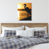 Heron Leinwanddruck (Insitu (Schlafzimmer))