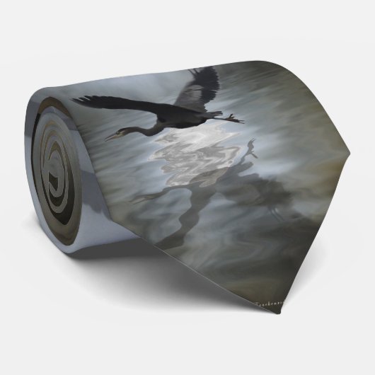 HERON MOON KRAWATTE (Gerollt)