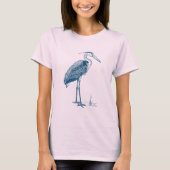 Heron - Ocean Blue T-Shirt (Vorderseite)