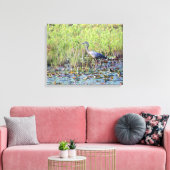 Heron P6450 Leinwanddruck (Insitu (Wohnzimmer))