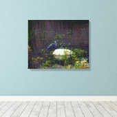 Heron P9687 Leinwanddruck (Insitu (Holzboden))