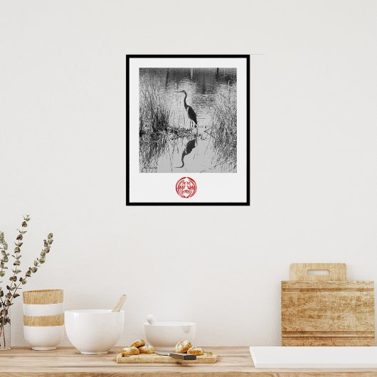 Heron Poster (Küche)