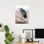 Heron Poster (Heimbüro)