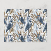 Heron Postkarte (Rückseite)