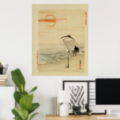Heron Schlafposter Poster (Heimbüro)