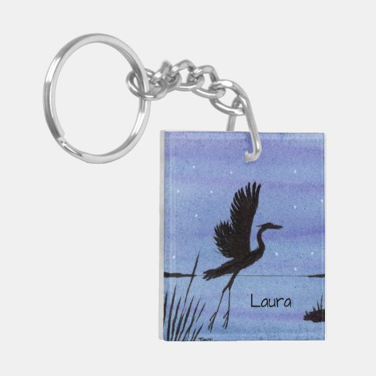 Heron Schlüsselanhänger (Vorderseite links)