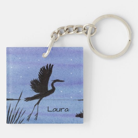 Heron Schlüsselanhänger (Rückseite)