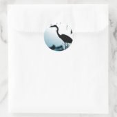 Heron Silhouette Sticker (Tasche)