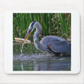 Heron Splash Mousepad (Vorne)
