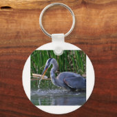 Heron Splash Schlüsselanhänger (Vorderseite)