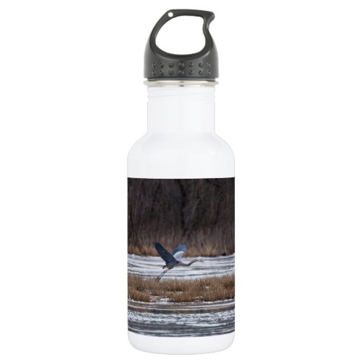 Heron Start Edelstahlflasche (Vorderseite)