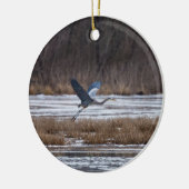 Heron Start Keramikornament (Links)