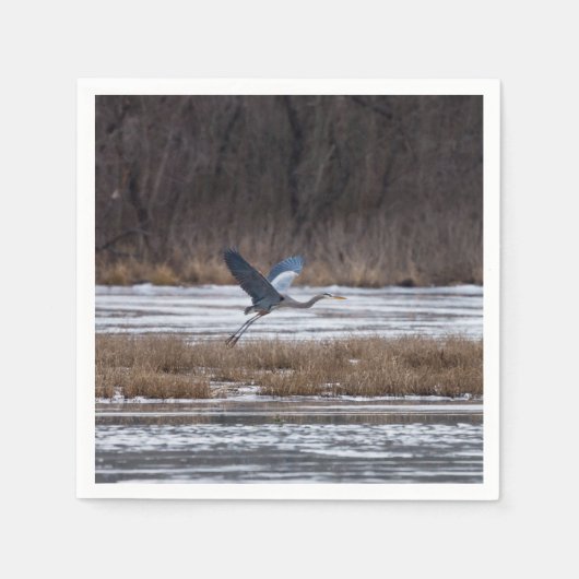 Heron Start Serviette (Vorderseite)