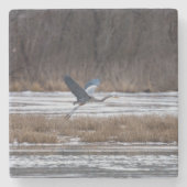 Heron Start Steinuntersetzer (Vorderseite)