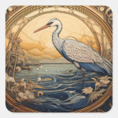 Heron Sticker (Vorderseite)