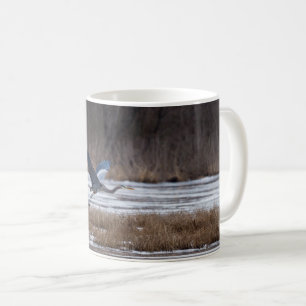 Heron Take Off Coffee Tasse